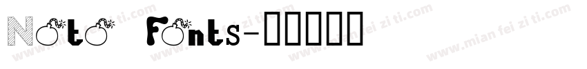 Noto Fonts字体转换